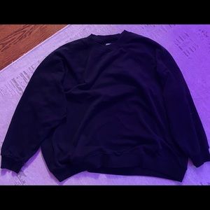 cute black american eagle crewneck